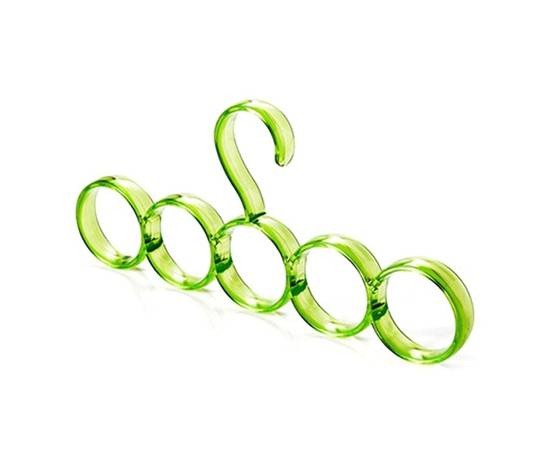 Single Line Acrylic Hanger Plastic Ring Hanger for Closet Accessory