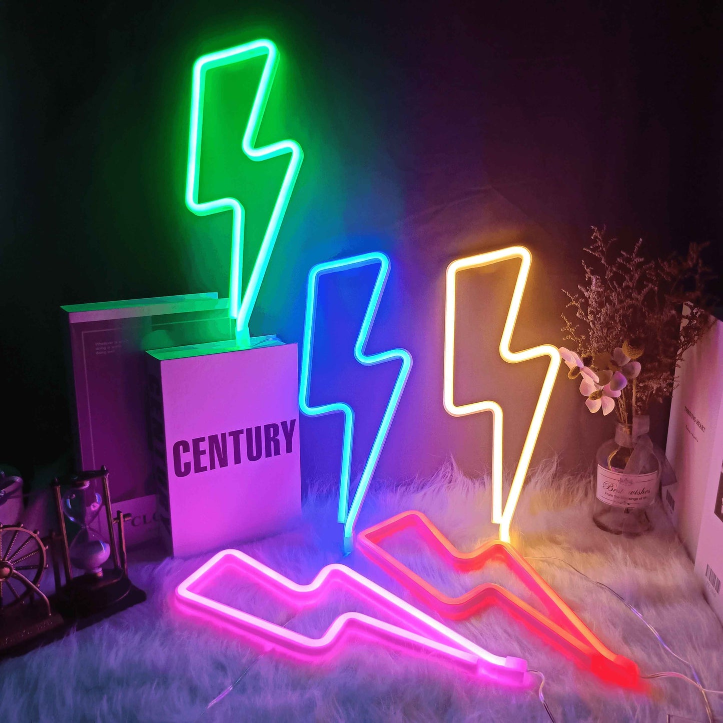 Neon Light Power/Energy Art Sign - Unleash the Brilliance with Neon Art