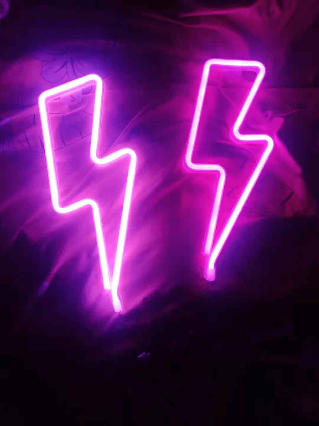 Neon Light Power/Energy Art Sign - Unleash the Brilliance with Neon Art