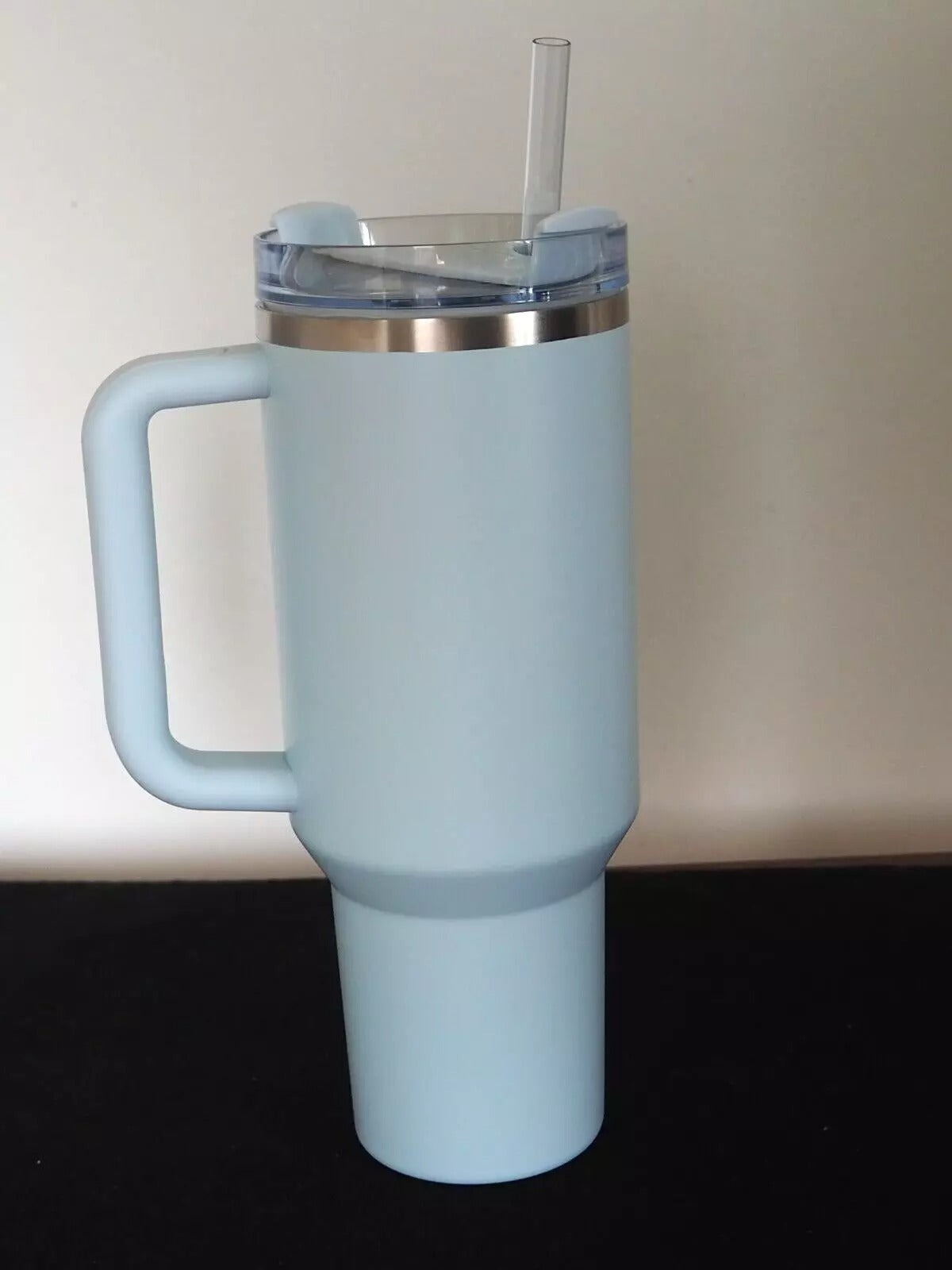 Stanley x Starbucks Spring Light Blue Tumbler with Handle 40 oz