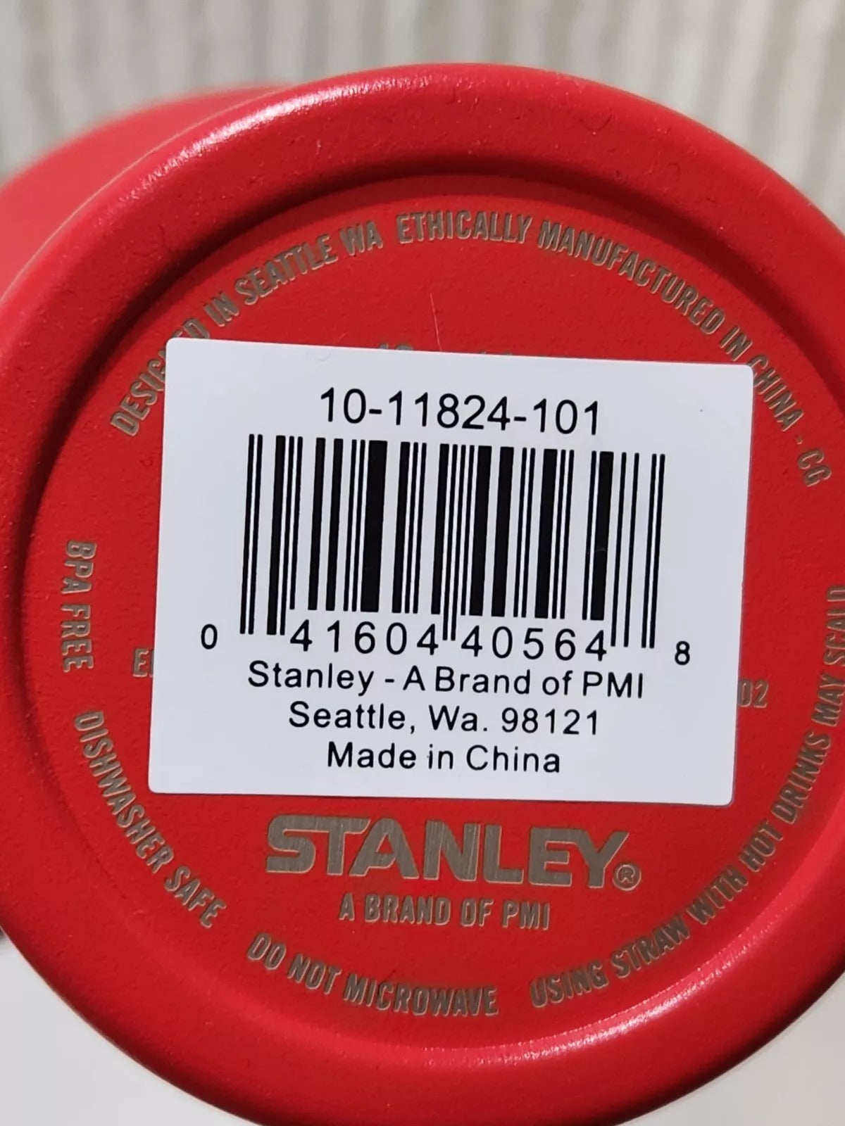 Stanley H2.0 FlowState Quencher Tumbler Red