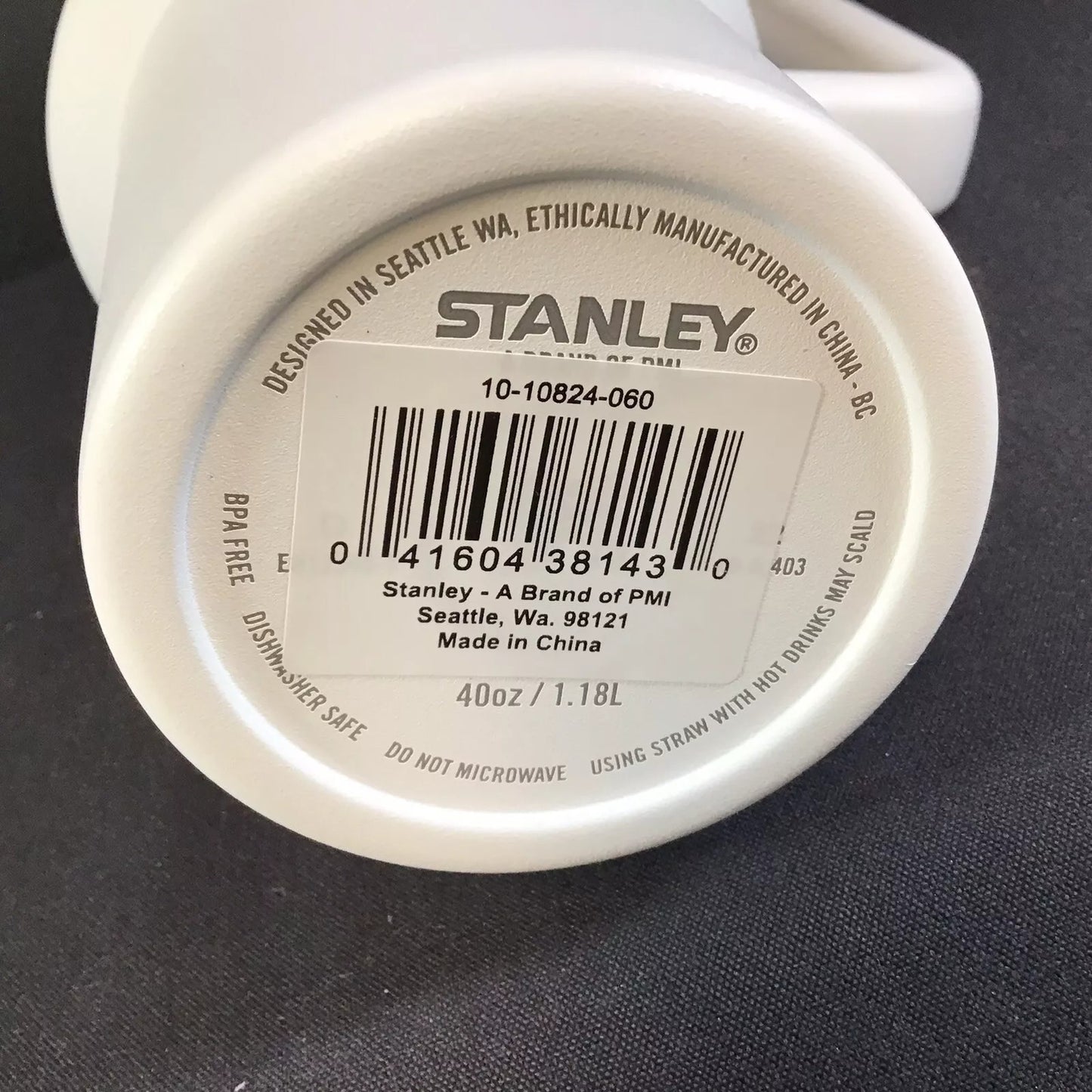 Stanley Adventure 40 oz Stainless Steel Tumbler White