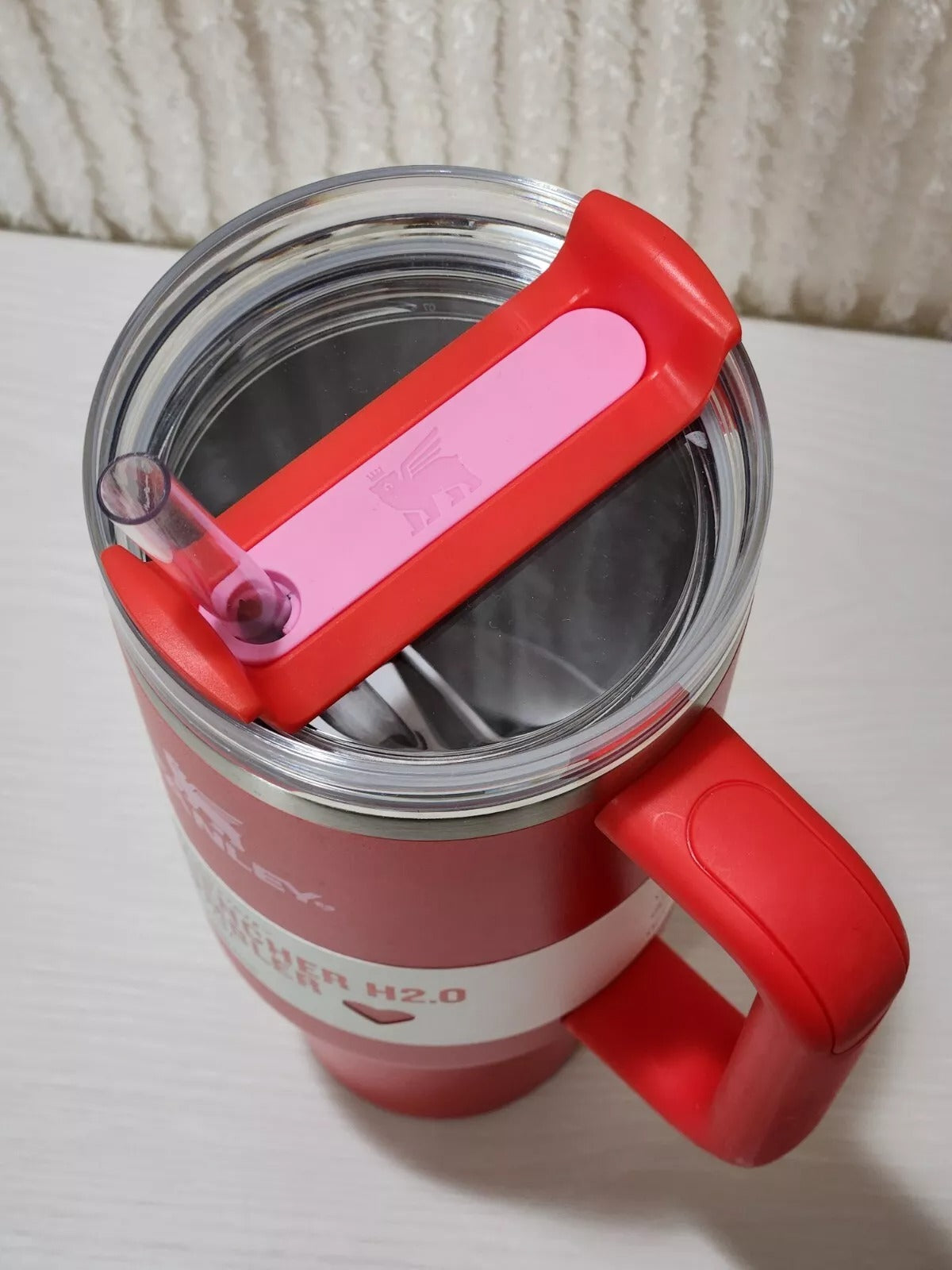 Stanley H2.0 FlowState Quencher Tumbler Red
