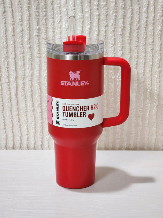 Stanley H2.0 FlowState Quencher Tumbler Red